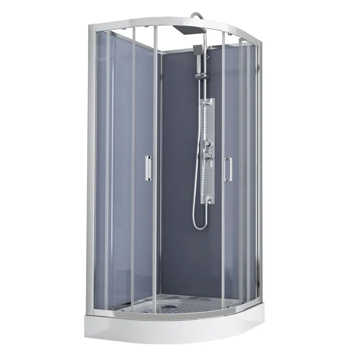  Cabine de douche Quart de rond