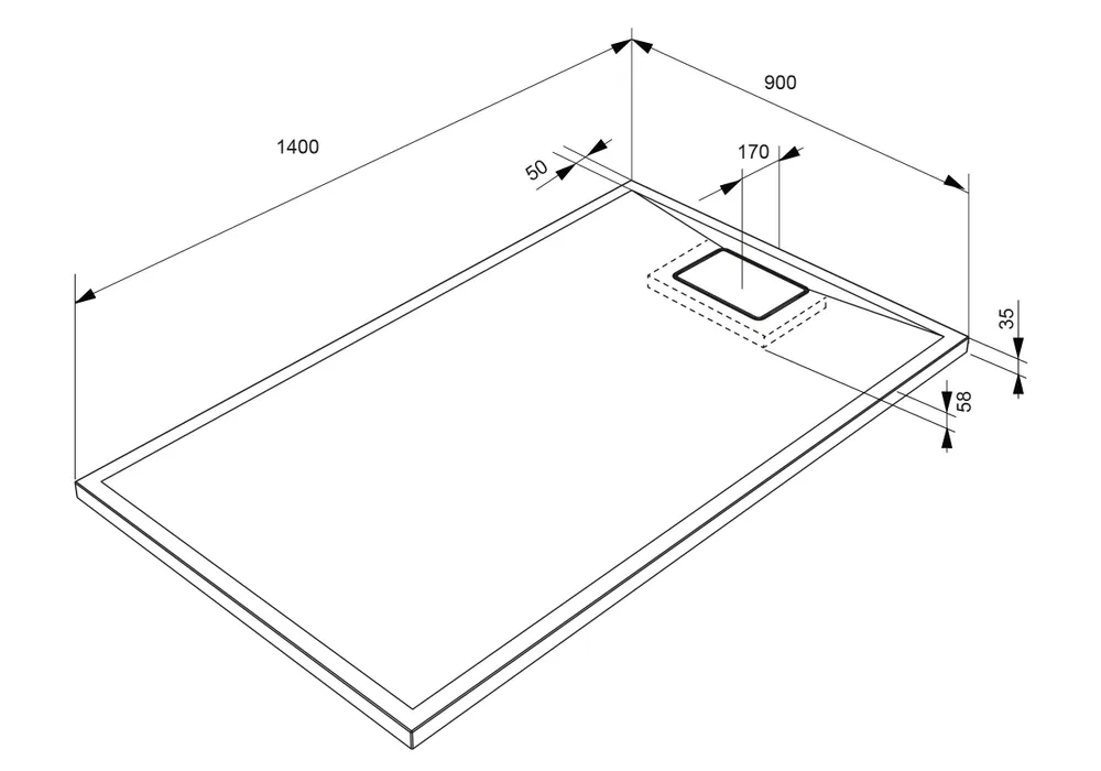  Shower tray