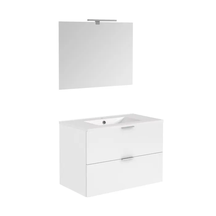  Meuble sous-vasque 80 cm tiroirs