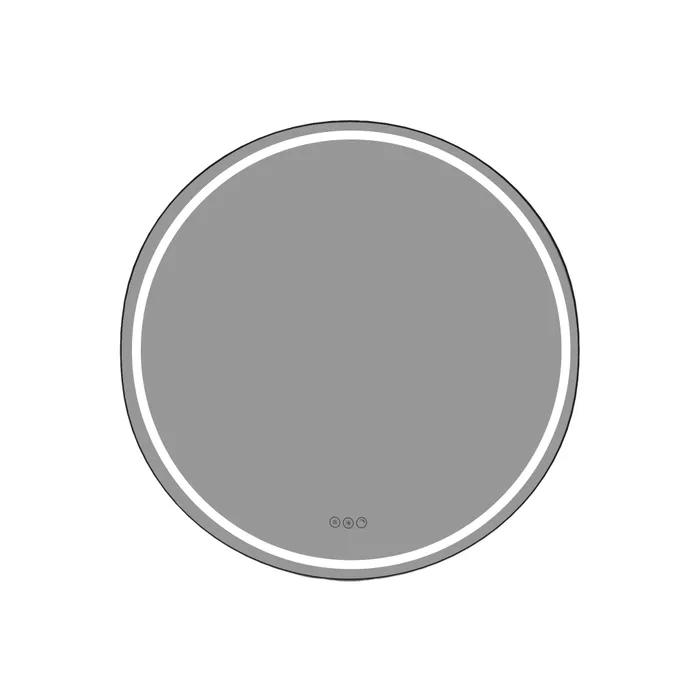  Illuminated mirror LED 80 cm - Round