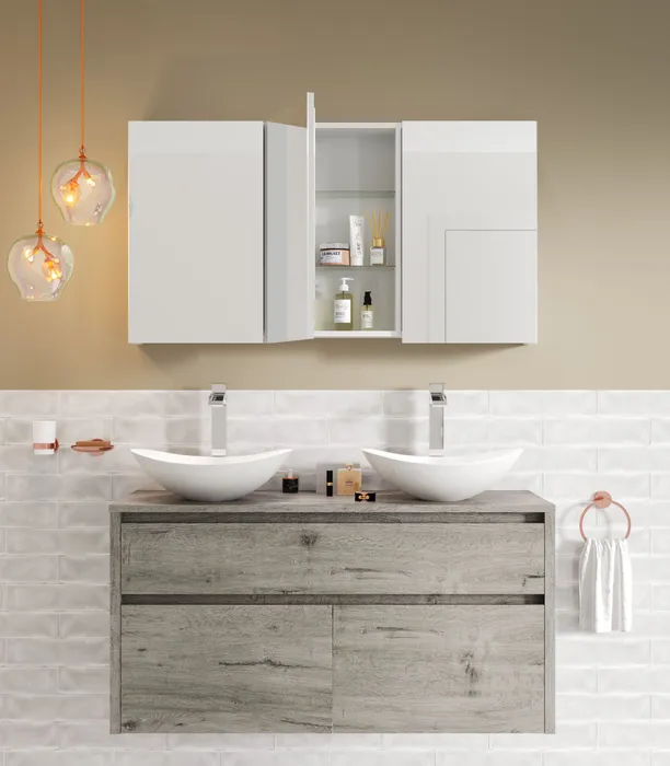 OSLO Armoire de toilette 120 cm