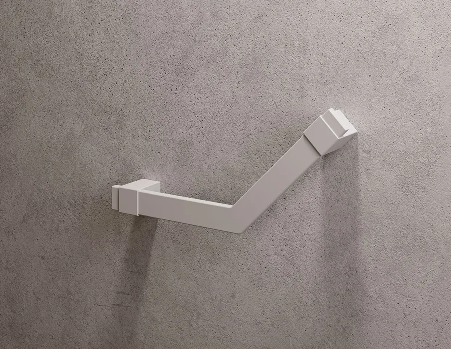  Poignée PMR coudée bain douche 135°