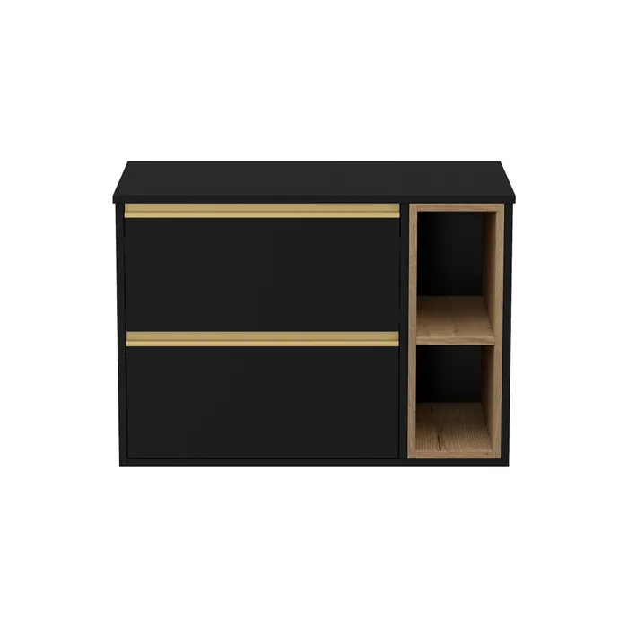  Vanity unit 80 cm 2 drawers, 2 niches