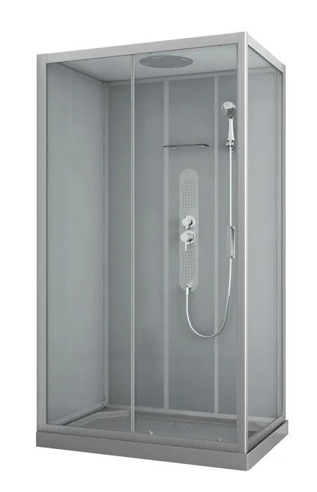  Cabine de douche Rectangulaire de coin. Receveur extra plat 
