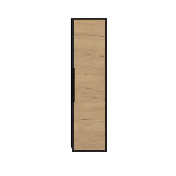  Kolomkast 40 cm met zwarte handgrepen