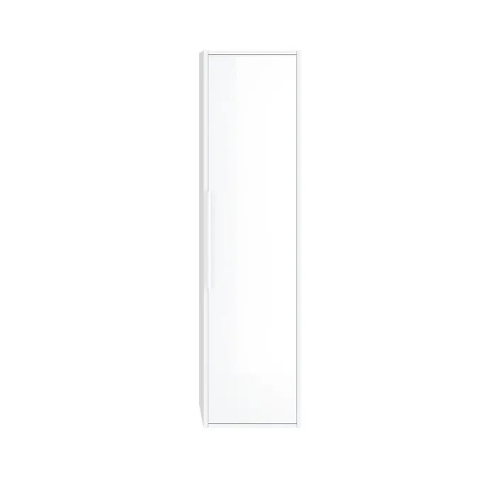  Column 40 cm white handle - for double washbasin