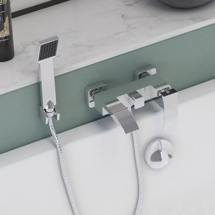  Shower bath mechanical mixer tap