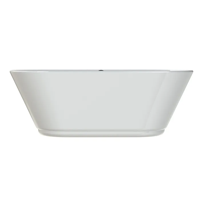  Freestanding bathtub elongated