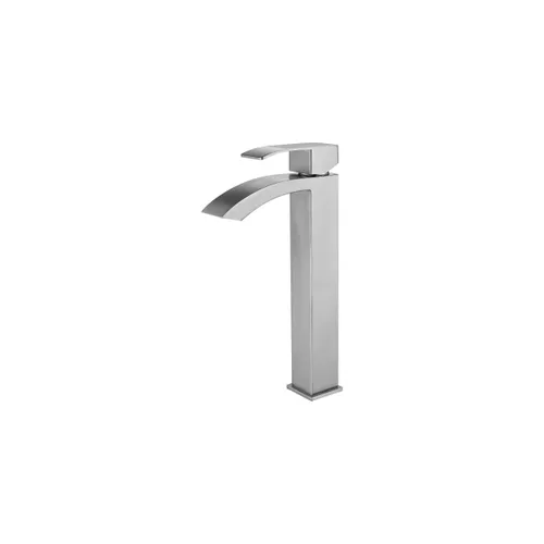 High-rise mixer tap for bathroom sink