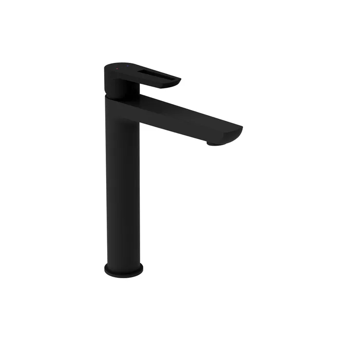  High-rise mixer tap for bathroom sink