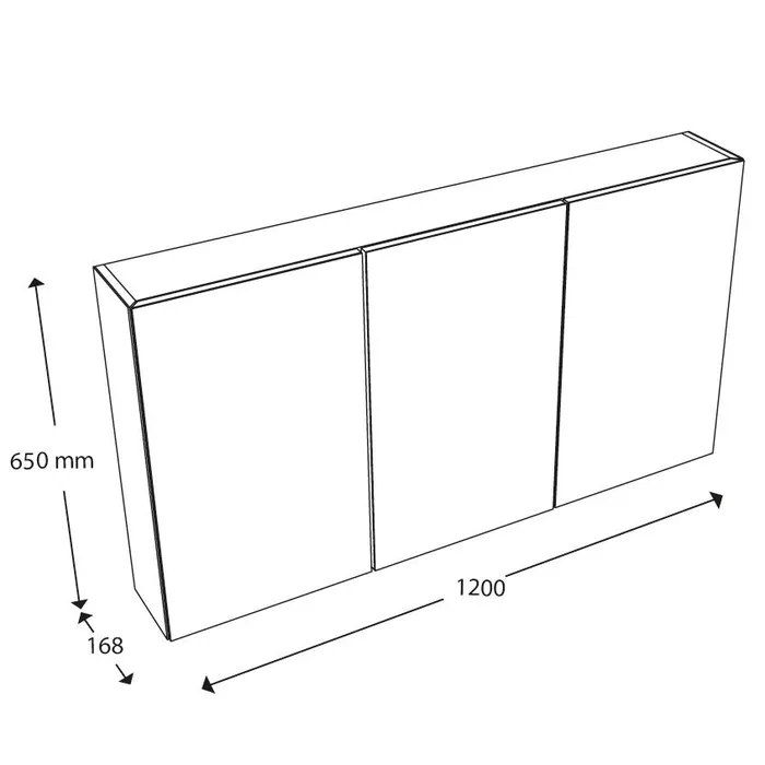  Bathroom cabinet 120 cm