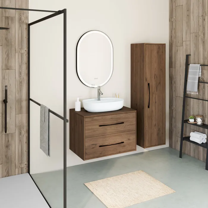  Meuble sous-vasque 80 cm  simple vasque
