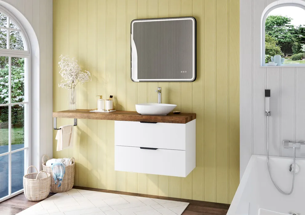  Vanity unit 80 cm without a siphon cavity
