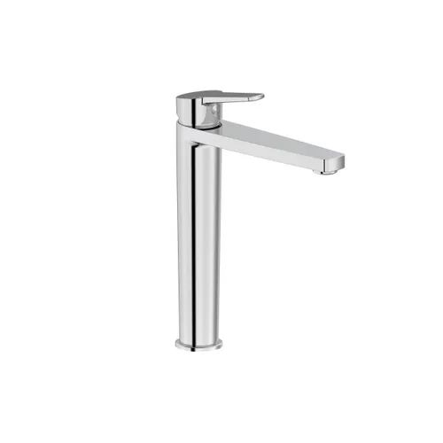 High-rise mixer tap for bathroom sink