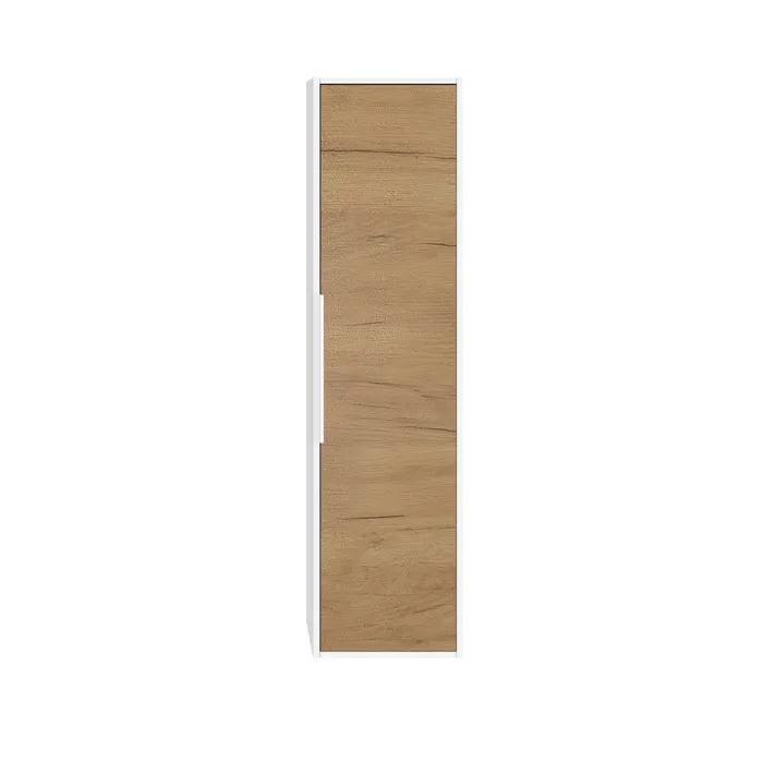  Column 40 cm white handle - for double washbasin