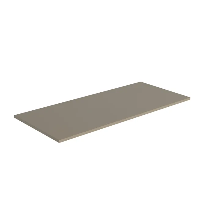  Laminate countertop 120 cm for freestanding washbasins