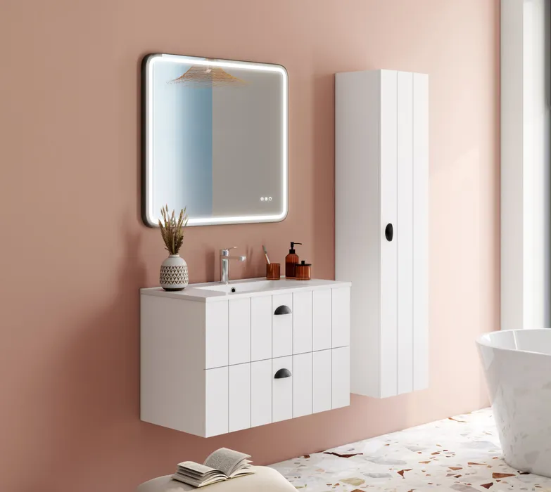  Miroir éclairant LED 80 cm