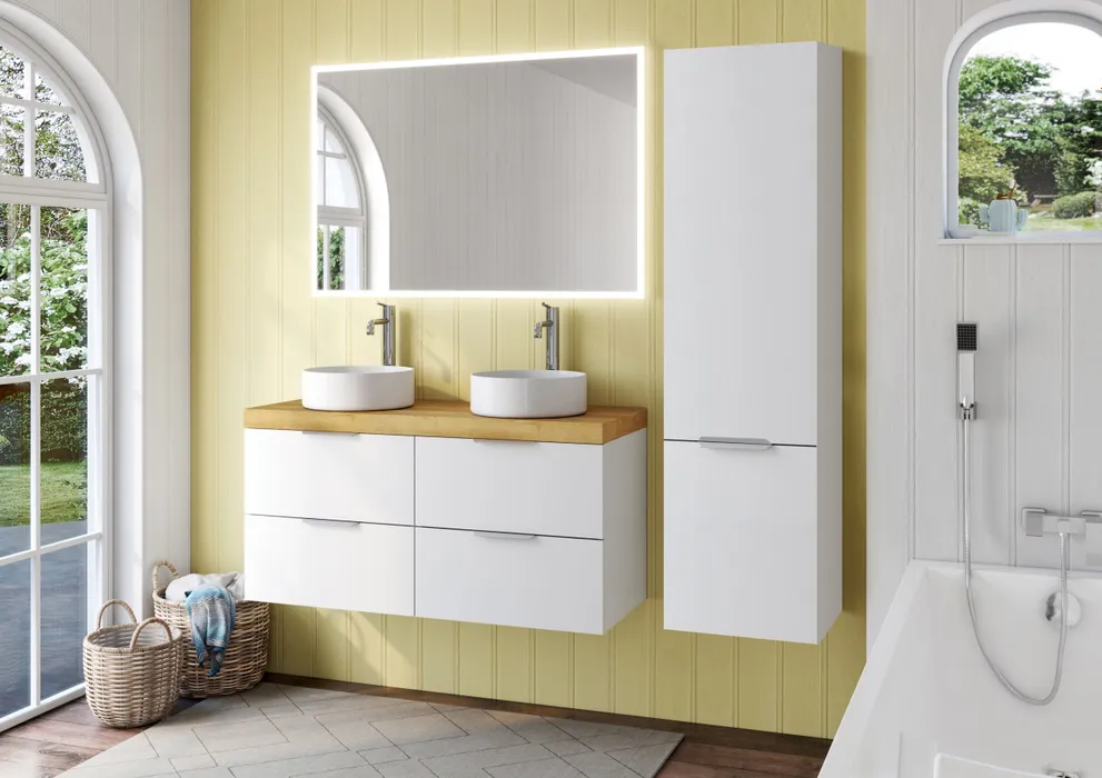  Colonne 40 cm 2 portes droite