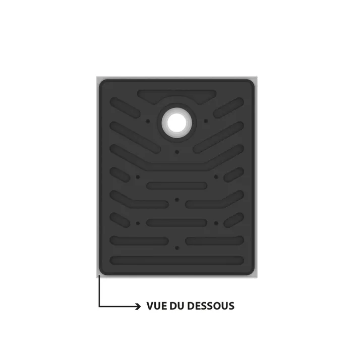  Receveur Rectangle 