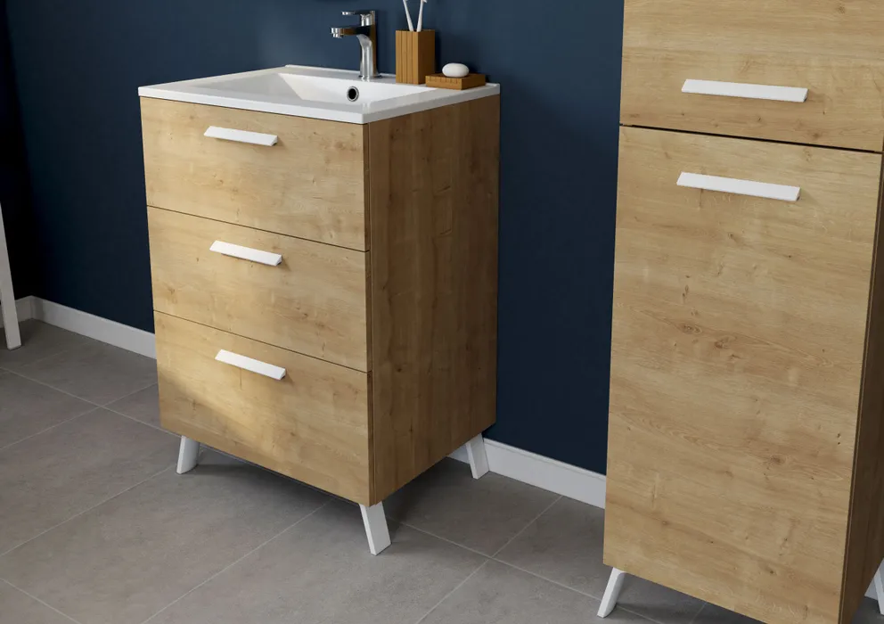  Meuble sous-vasque 60 cm