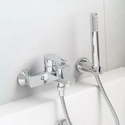  Shower bath mechanical mixer tap