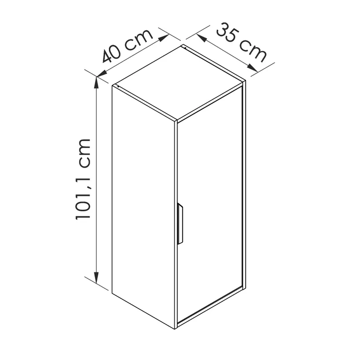  Demi-colonne 40 cm