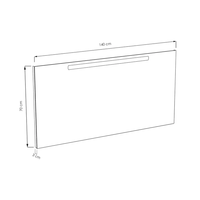  Miroir éclairant LED 140 cm