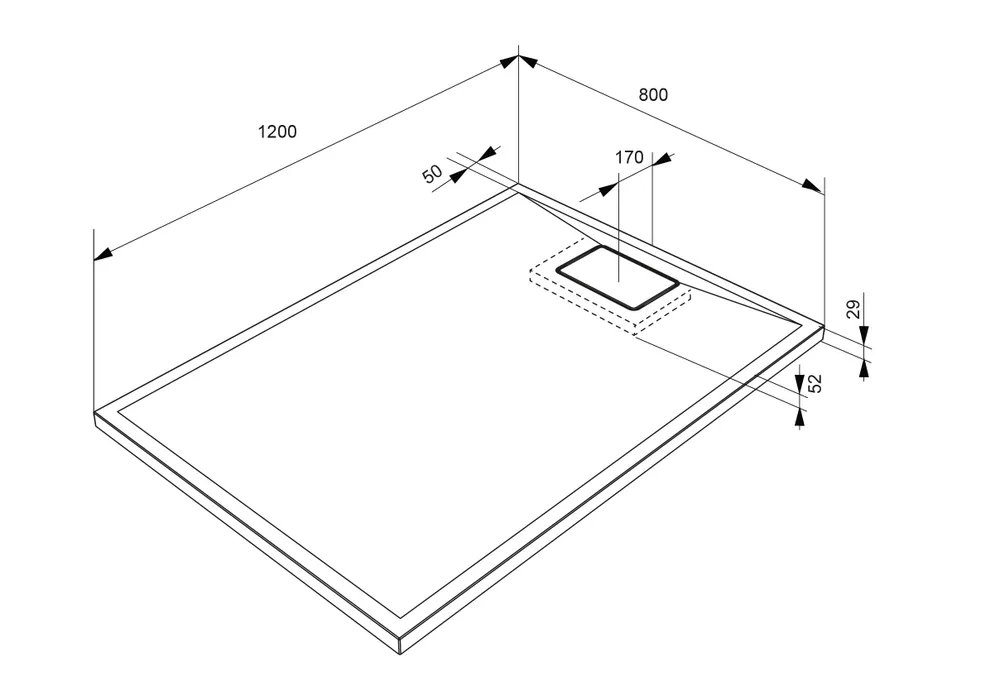  Shower tray