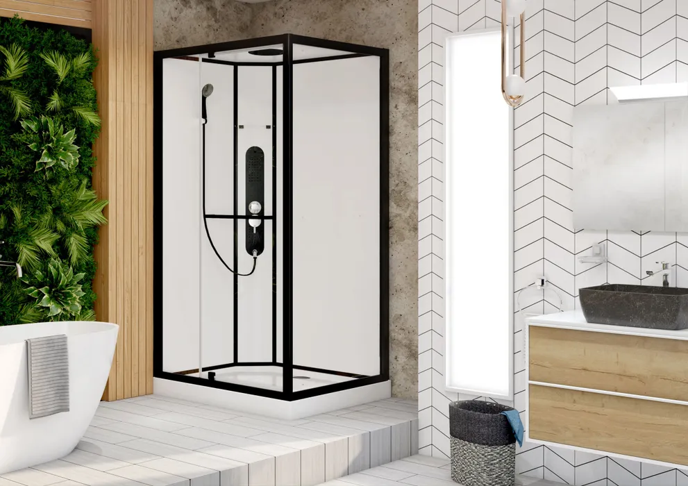  Shower cabin rectangular