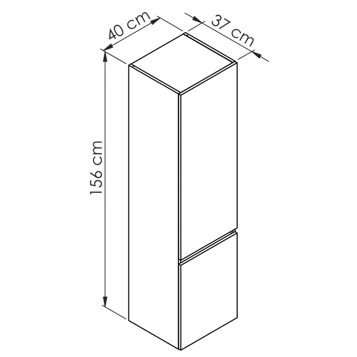  Kolomkast 40 cm