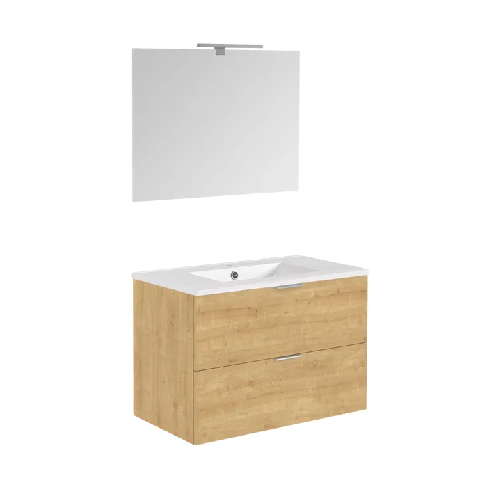  Wastafelonderbouw 80 cm - Lades